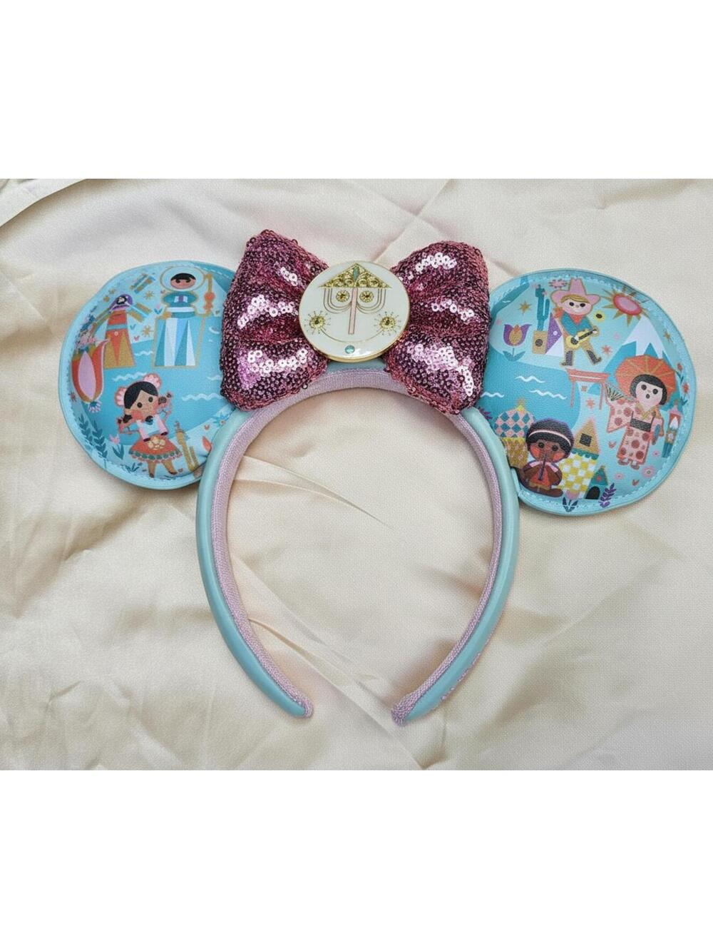 It's A Small World Minnie Ears Mickey New with tags - Picture 2 of 3